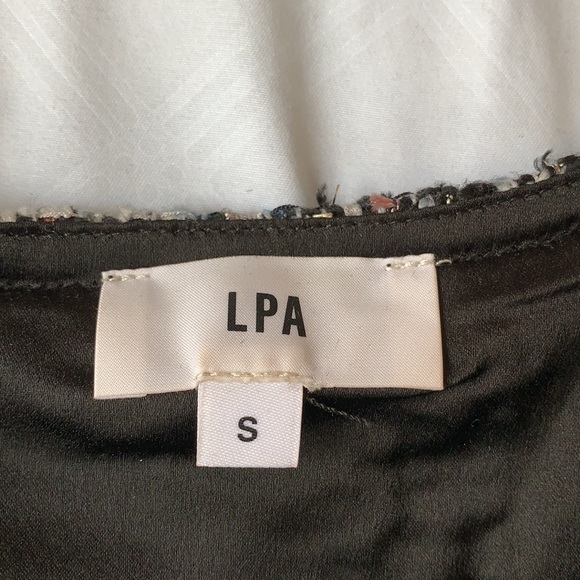 LPA Multi color tweed mini skirt - Picture 4 of 4